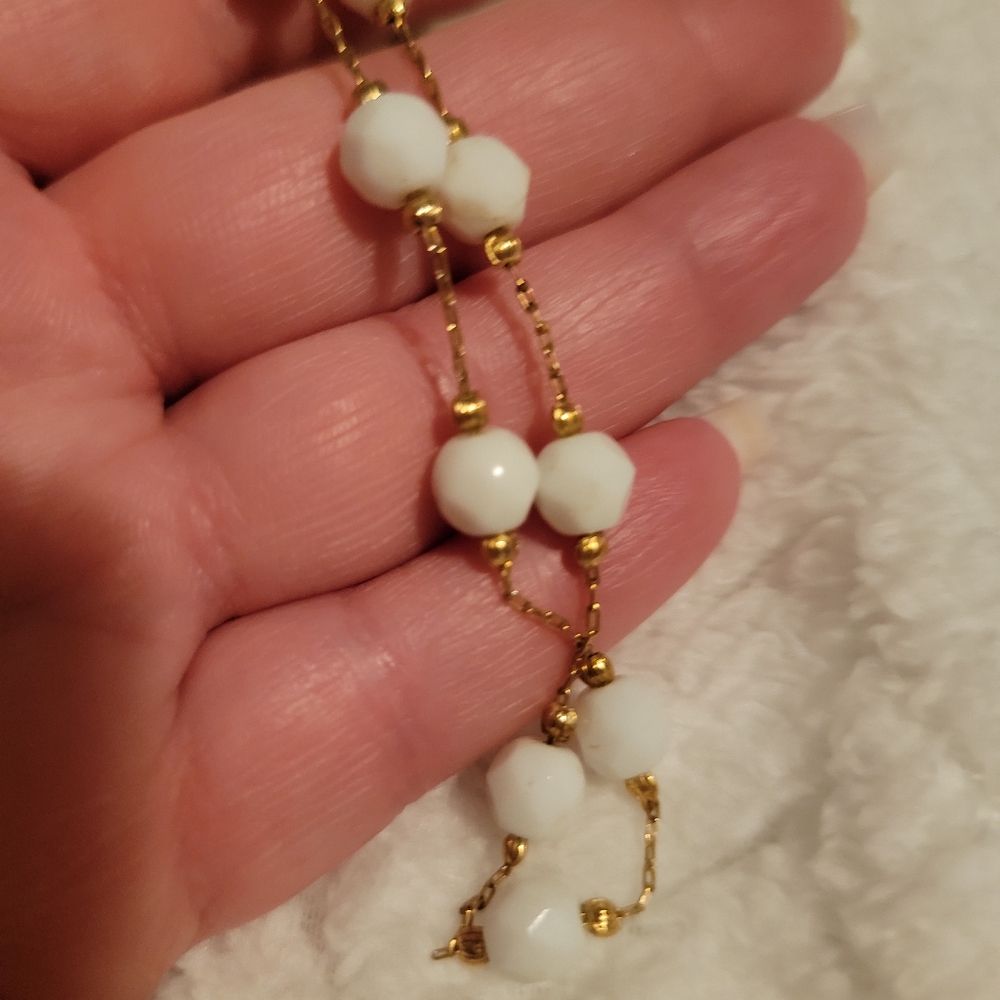 2 "gold" necklaces